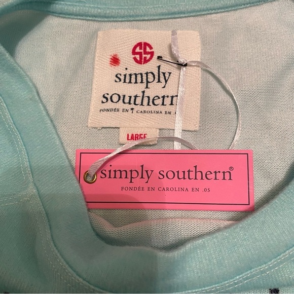 ✨🆕💖🌊SIMPLY SOUTHERN‎ WEEKEND VIBES TIE DYE CREW NECK SHIRT🌊💖 - Picture 8 of 13